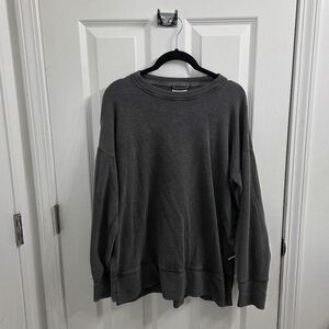 Aerie Charcoal Crewneck Sweatshirt
